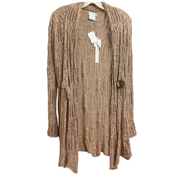 NWT tan cardigan - Picture 1 of 4